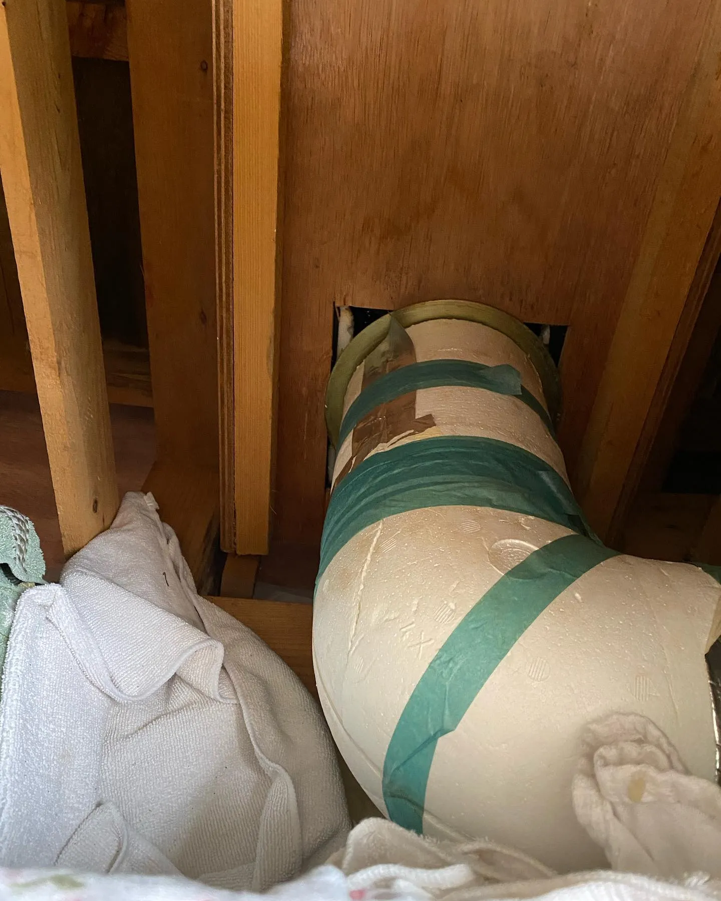 無落雪屋根の除雪